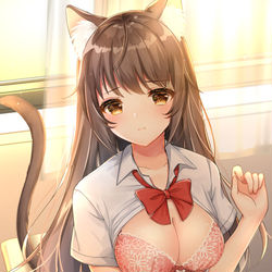 This is a pixiv picture whose title is 放課後の教室.