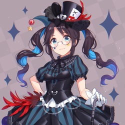 This is a pixiv picture whose title is 三峰.