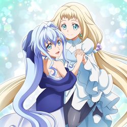 This is a pixiv picture whose title is イヴとサラ.