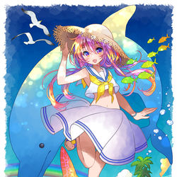 This is a pixiv picture whose title is 2020夏.