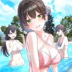 This is a pixiv picture whose title is ★.