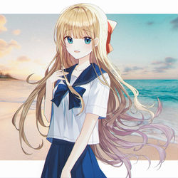 This is a pixiv picture whose title is ♥.