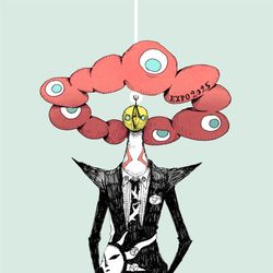 This is a pixiv picture whose title is 太陽の塔といのちの輝き.