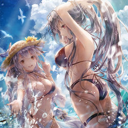 This is a pixiv picture whose title is 無題.