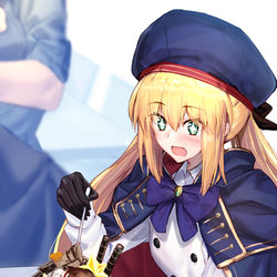This is a pixiv picture whose title is 「提案なのですが、種火に味を付けるというのは？」.