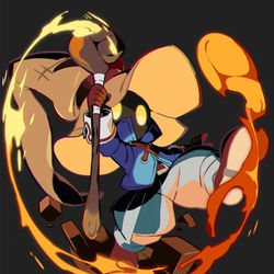 This is a pixiv picture whose title is ビビ【FFⅨ】.