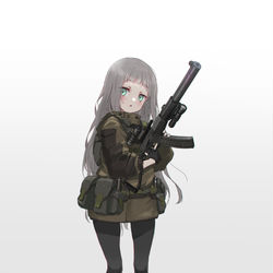 This is a pixiv picture whose title is ゴルカ少女.