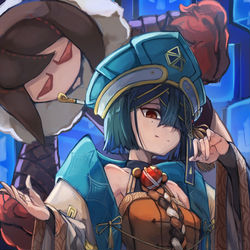 This is a pixiv picture whose title is 徐福.