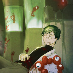This is a pixiv picture whose title is いのちの輝きくんちゃん.