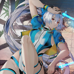 This is a pixiv picture whose title is 巴さん.