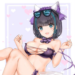 This is a pixiv picture whose title is チェシャー.