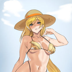 This is a pixiv picture whose title is GGSTミリアちゃん.