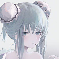 This is a pixiv picture whose title is 包子娘.