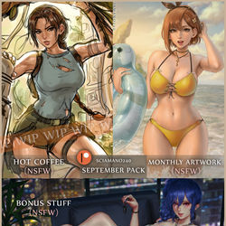 This is a pixiv picture whose title is Next month - 20-08 Patreon Pack.