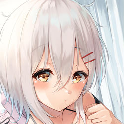 This is a pixiv picture whose title is (こ、こうでいいのかな…///).