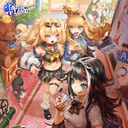 This is a pixiv picture whose title is アズールレーン 2nd Annivers.