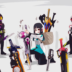 This is a pixiv picture whose title is ゼロワンまとめ52.