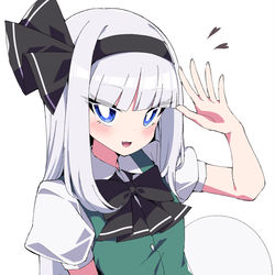This is a pixiv picture whose title is ロング妖夢.