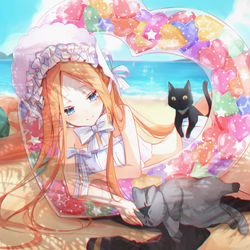 This is a pixiv picture whose title is 水着アビー.