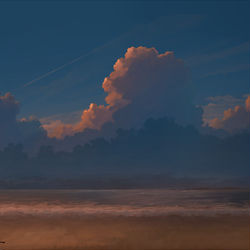 This is a pixiv picture whose title is 閉塞.