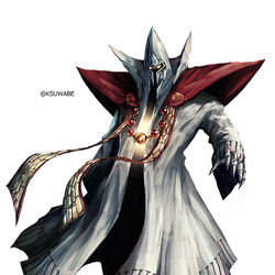 This is a pixiv picture whose title is 魔影参謀ミストバーン.
