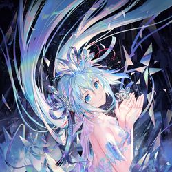 This is a pixiv picture whose title is 13th.