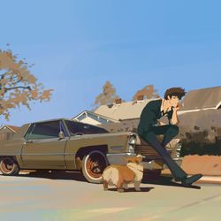 This is a pixiv picture whose title is Cowboy bebop.