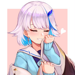 This is a pixiv picture whose title is 彼シャツならぬ彼コート.
