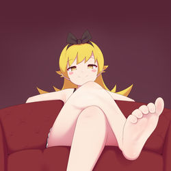 This is a pixiv picture whose title is 【コミッション】忍野忍.