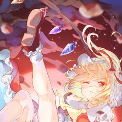 This is a pixiv picture whose title is フランドール.