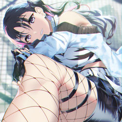 This is a pixiv picture whose title is 鹿角さん.