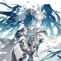 This is a pixiv picture whose title is Knight.