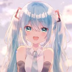 This is a pixiv picture whose title is ミクさんお誕生日おめでとう！.