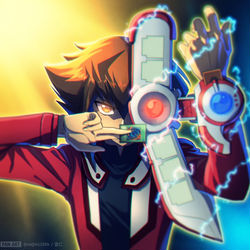 This is a pixiv picture whose title is 伝説の融合使い.