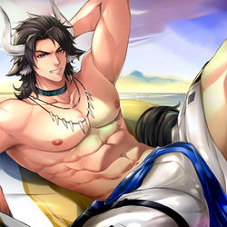 This is a pixiv picture whose title is マッターホルン(アークナイツ).