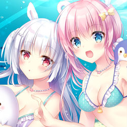 This is a pixiv picture whose title is Ocean🐠🌊.