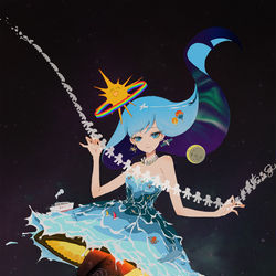 This is a pixiv picture whose title is 地球 · THE EARTH.