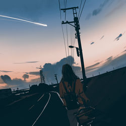 This is a pixiv picture whose title is Comet.