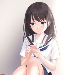 This is a pixiv picture whose title is すれ違い.