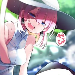 This is a pixiv picture whose title is 肉と清流.
