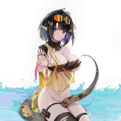 This is a pixiv picture whose title is 森蚺.