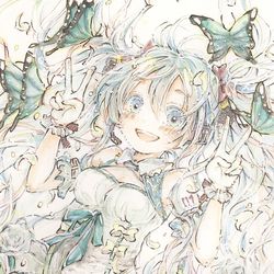 This is a pixiv picture whose title is ハッピーバースデー🎂🦋🎶.