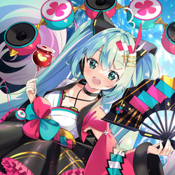 This is a pixiv picture whose title is 🎼🎶マジカルミライ2020🎆🎆.