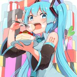 This is a pixiv picture whose title is みく誕.