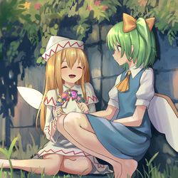 This is a pixiv picture whose title is 妖精.