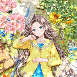 This is a pixiv picture whose title is 五つ目の季節を探しに.