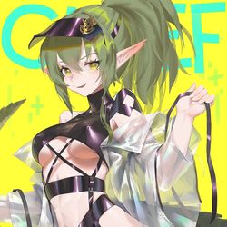This is a pixiv picture whose title is 嘉维尔活动泳装.