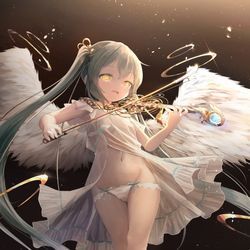 This is a pixiv picture whose title is 初音ミク生誕祭2020.