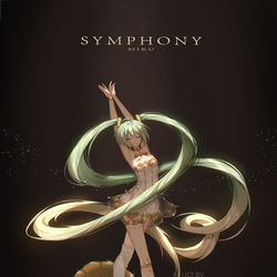 This is a pixiv picture whose title is Hatsune Miku 2020.