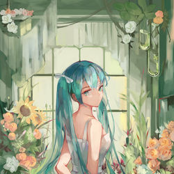 This is a pixiv picture whose title is 13th.